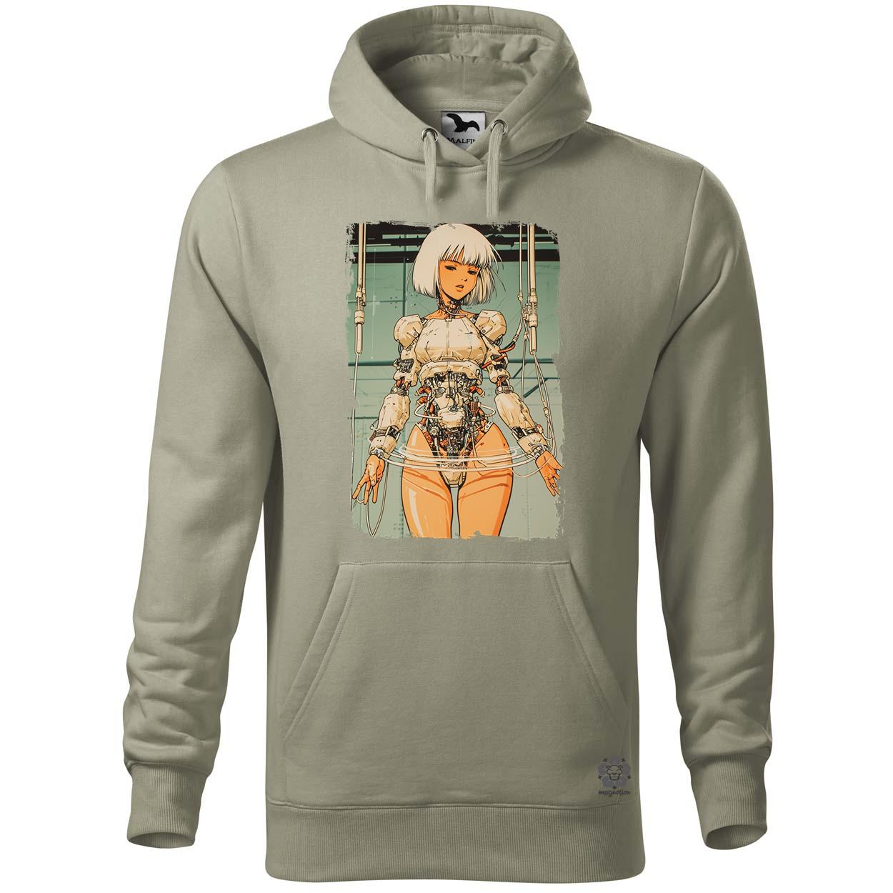 Anime kiborg lány v3 egyedi  pulóver 