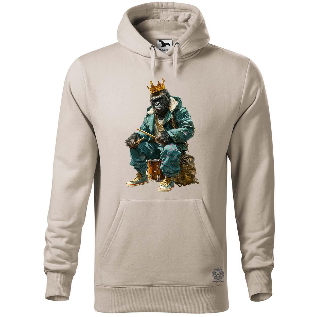 Antropromorf zenész gorilla v2 egyedi  pulóver 