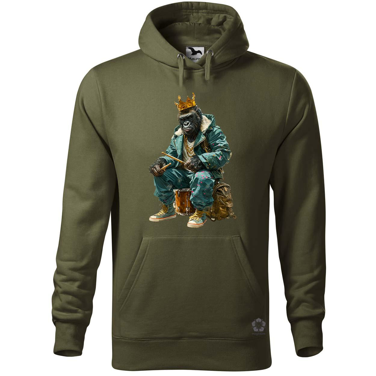 Antropromorf zenész gorilla v2 egyedi  pulóver 