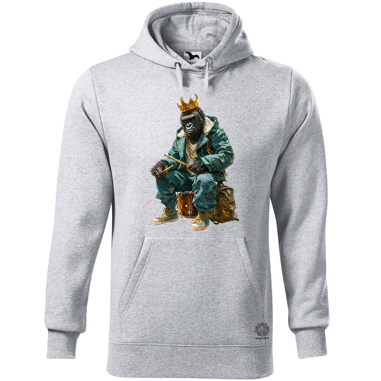 Antropromorf zenész gorilla v2 egyedi  pulóver 
