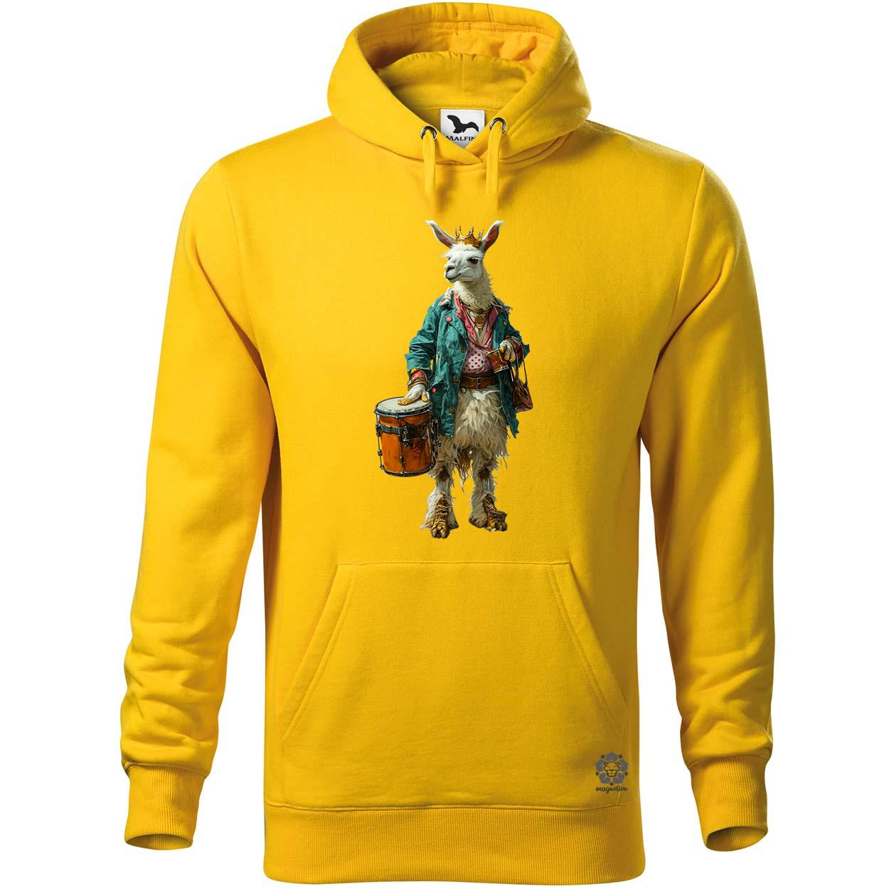 Antropromorf zenész láma v2 egyedi  pulóver 
