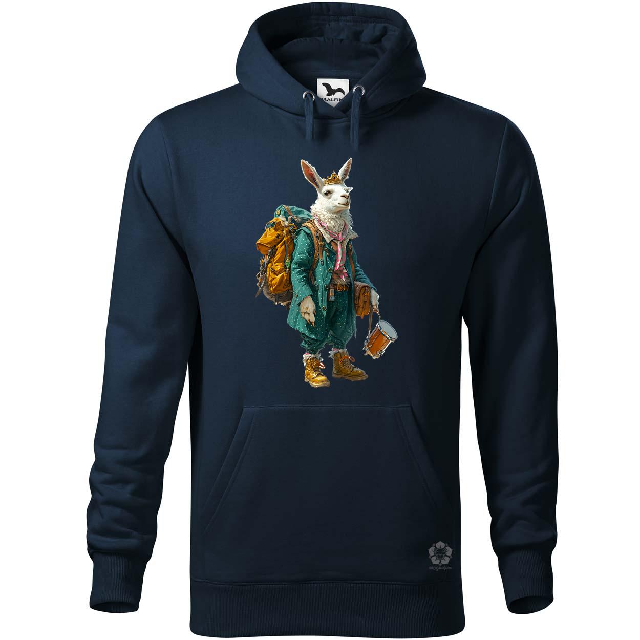 Antropromorf zenész láma v3 egyedi  pulóver 