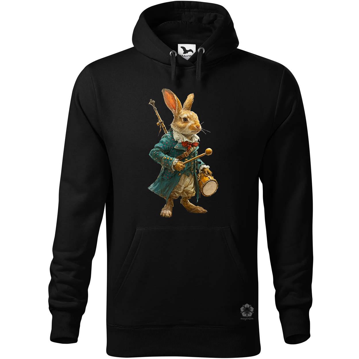 Antropromorf zenész nyúl v3 egyedi  pulóver 