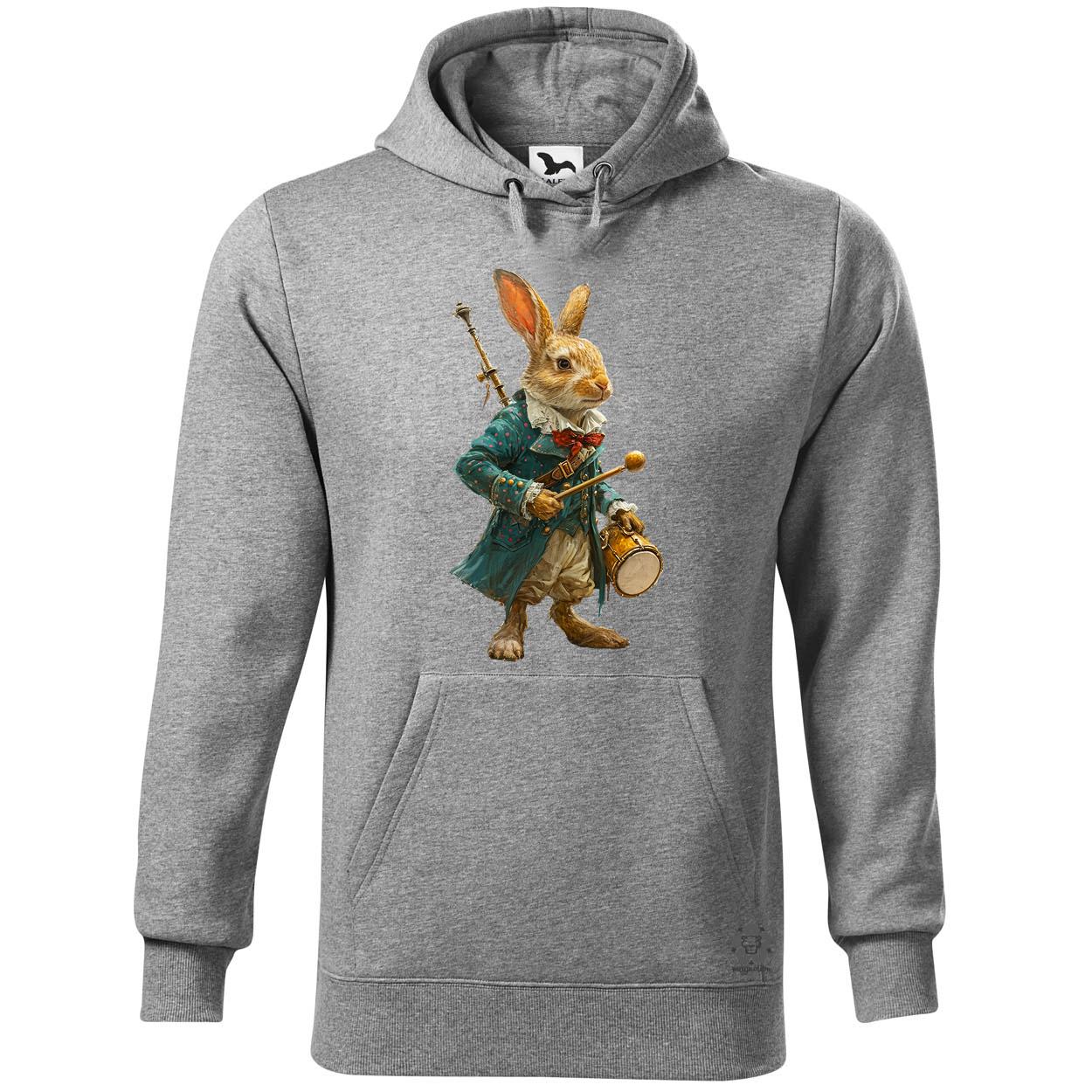 Antropromorf zenész nyúl v3 egyedi  pulóver 
