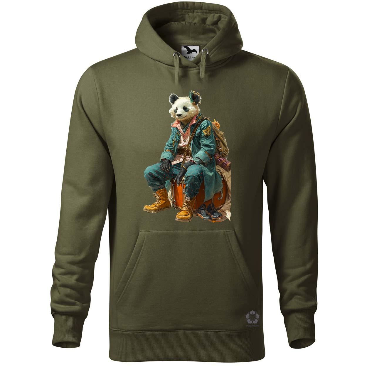 Antropromorf zenész panda v2 egyedi  pulóver 