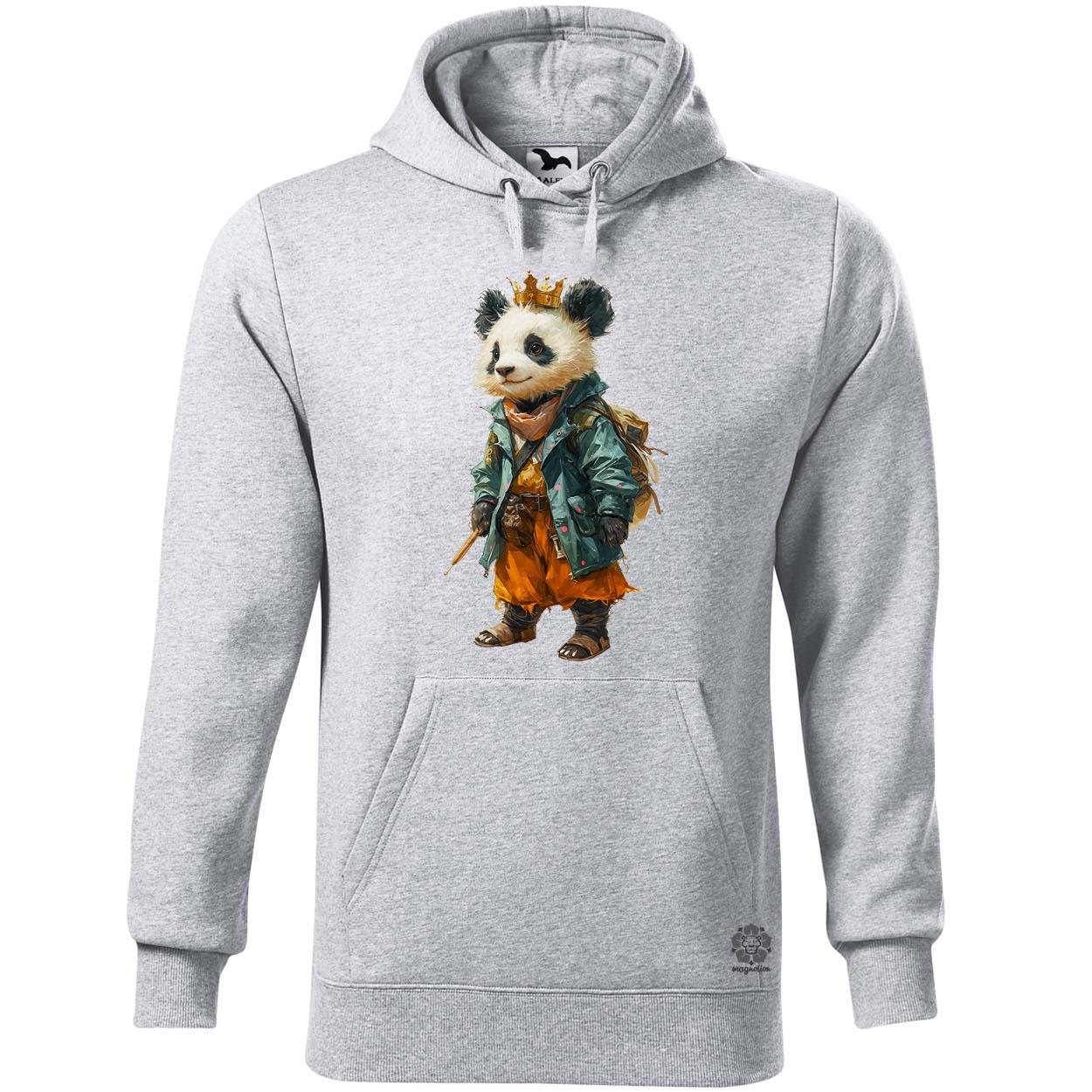 Antropromorf zenész panda v3 egyedi  pulóver 