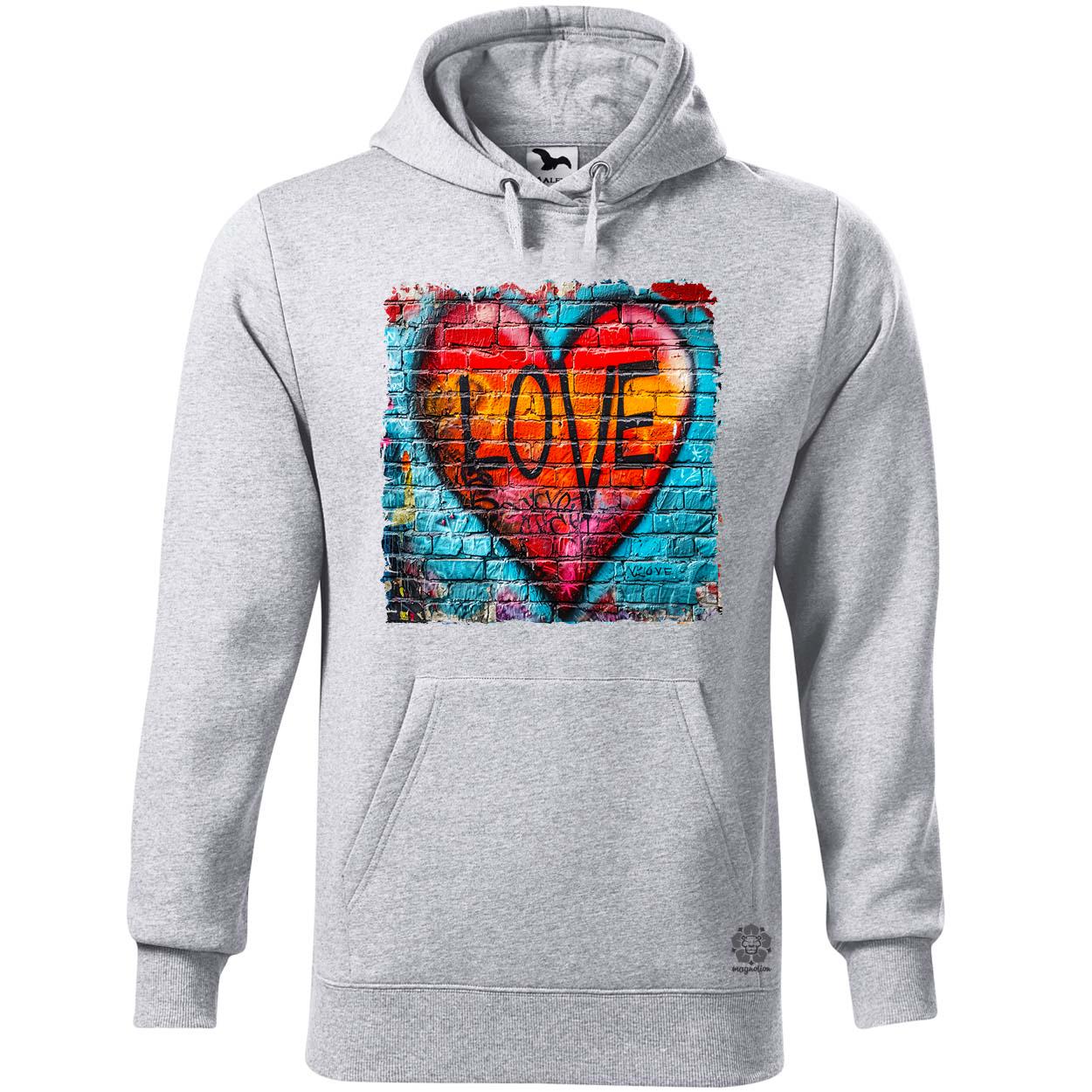 Graffiti LOVE v4 egyedi  pulóver 
