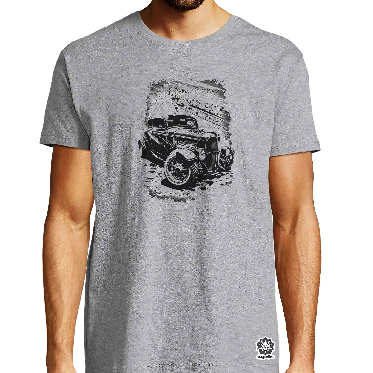 Hot rod v1 egyedi póló 