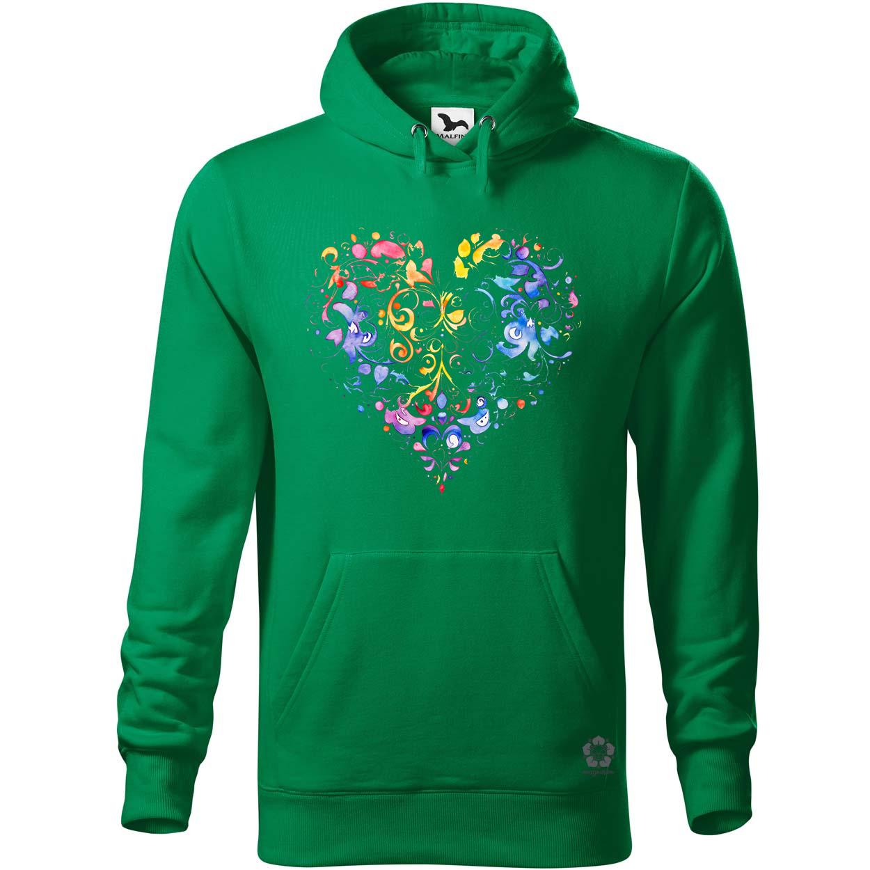 Elegáns szív v2 egyedi  pulóver 