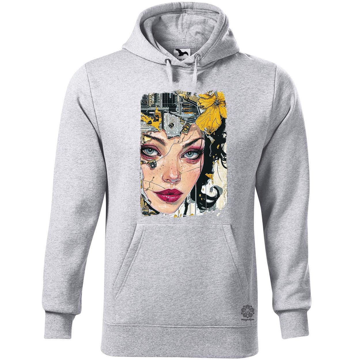 Pop art deco portré v3 egyedi  pulóver 
