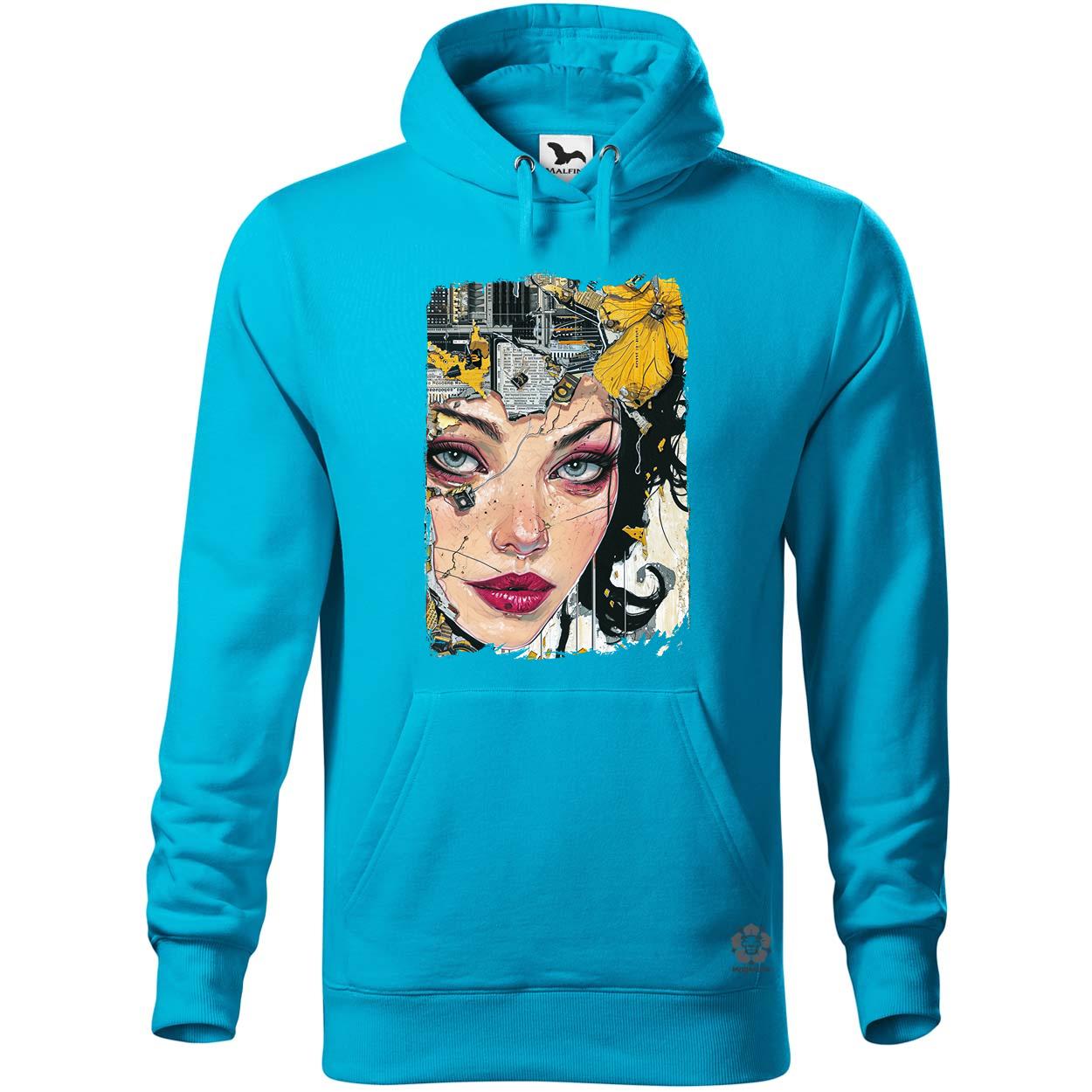 Pop art deco portré v3 egyedi  pulóver 
