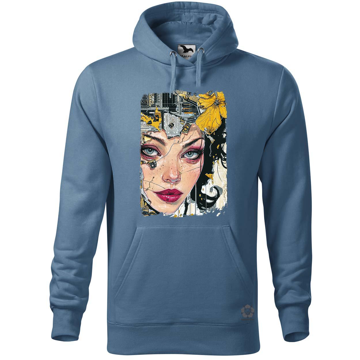 Pop art deco portré v3 egyedi  pulóver 