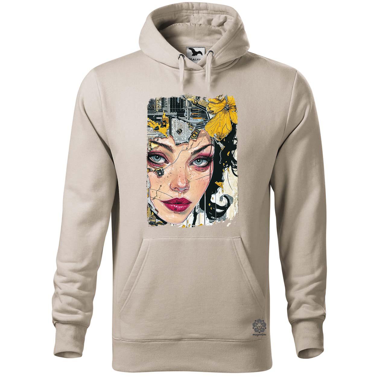 Pop art deco portré v3 egyedi  pulóver 