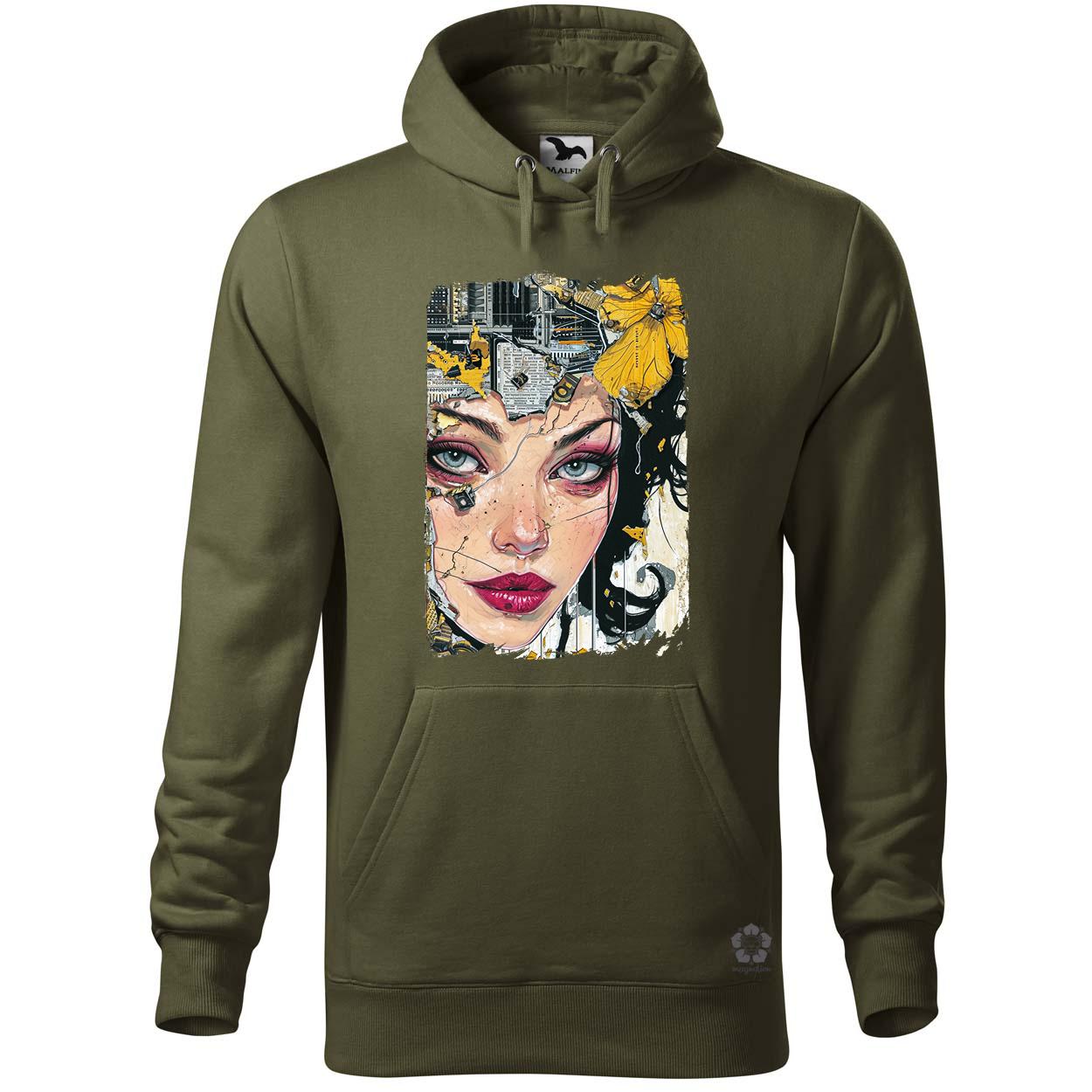 Pop art deco portré v3 egyedi  pulóver 