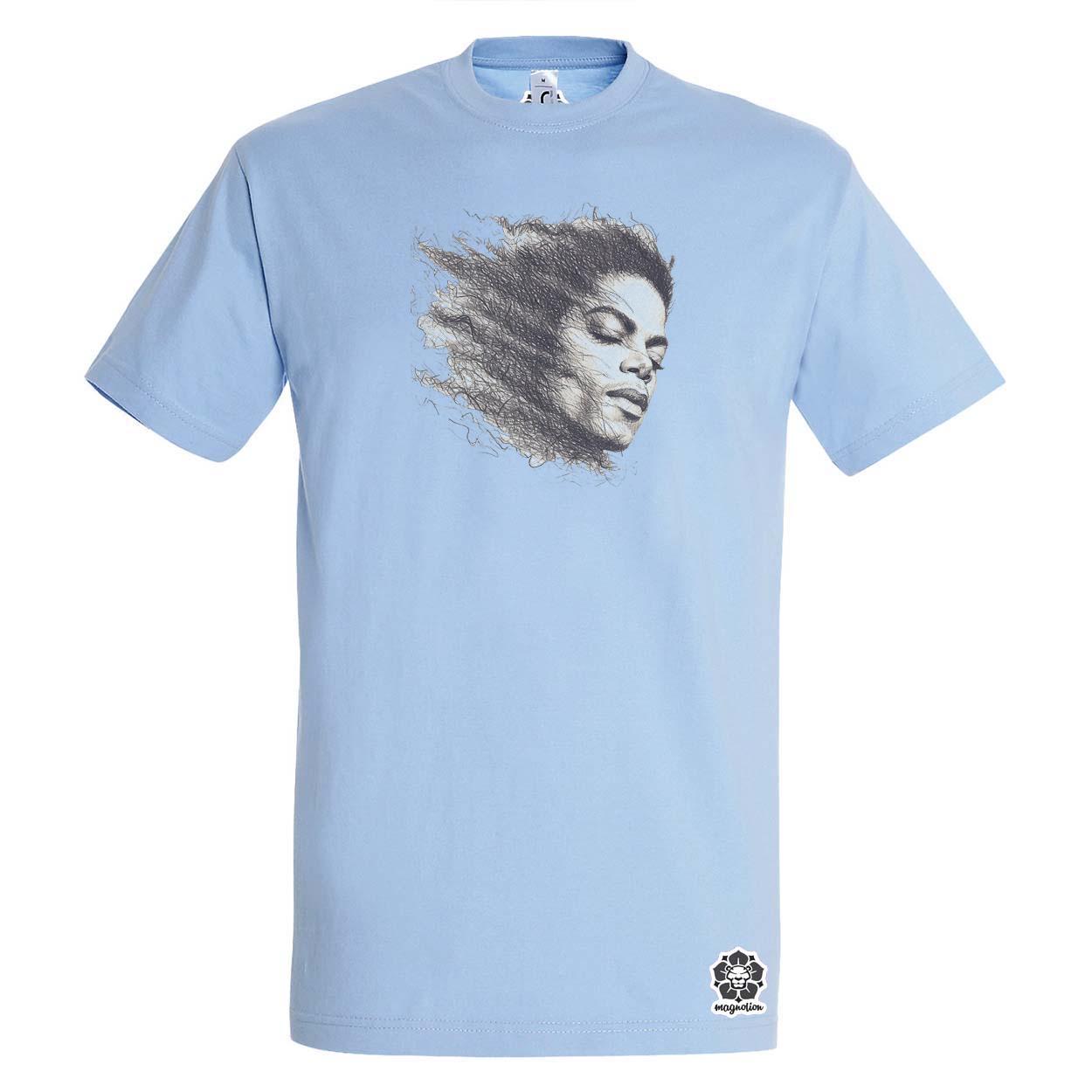 Michael Jackson rajz portré v3 egyedi póló 