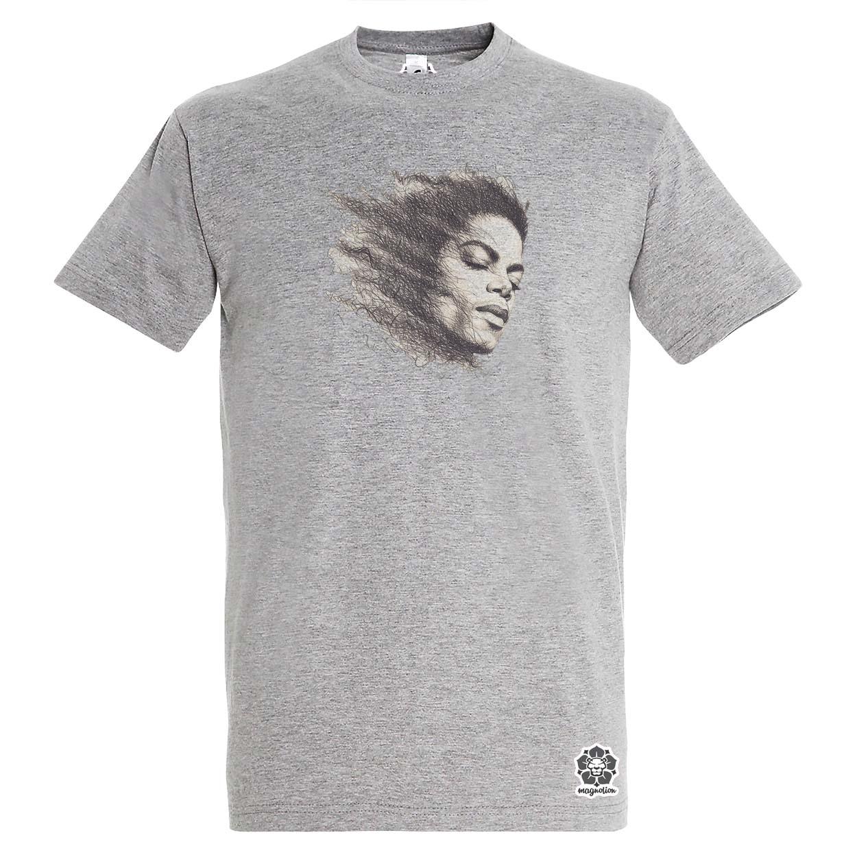 Michael Jackson rajz portré v3 egyedi póló 