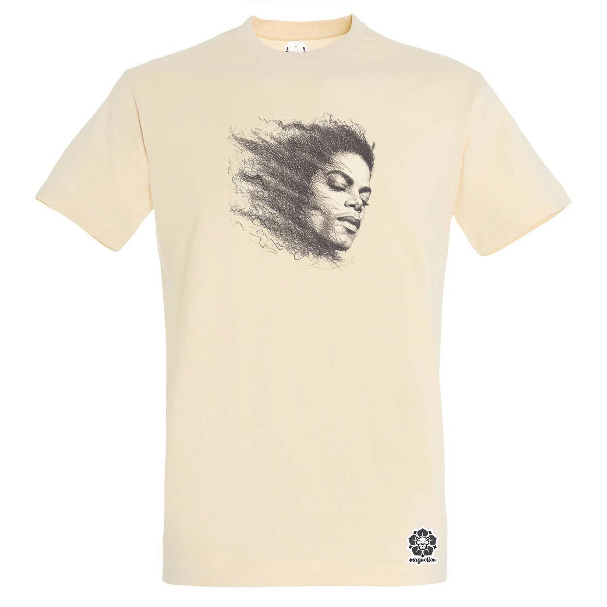 Michael Jackson rajz portré v3 egyedi póló 