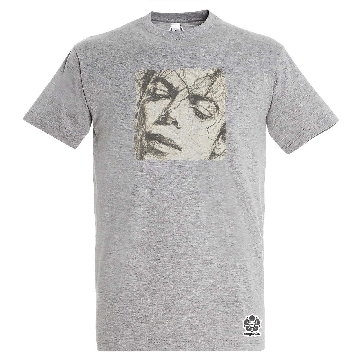 Michael Jackson rajz portré v5 egyedi póló 