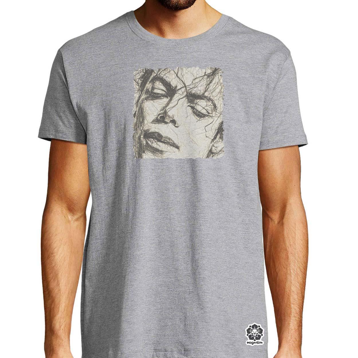 Michael Jackson rajz portré v5 egyedi póló 