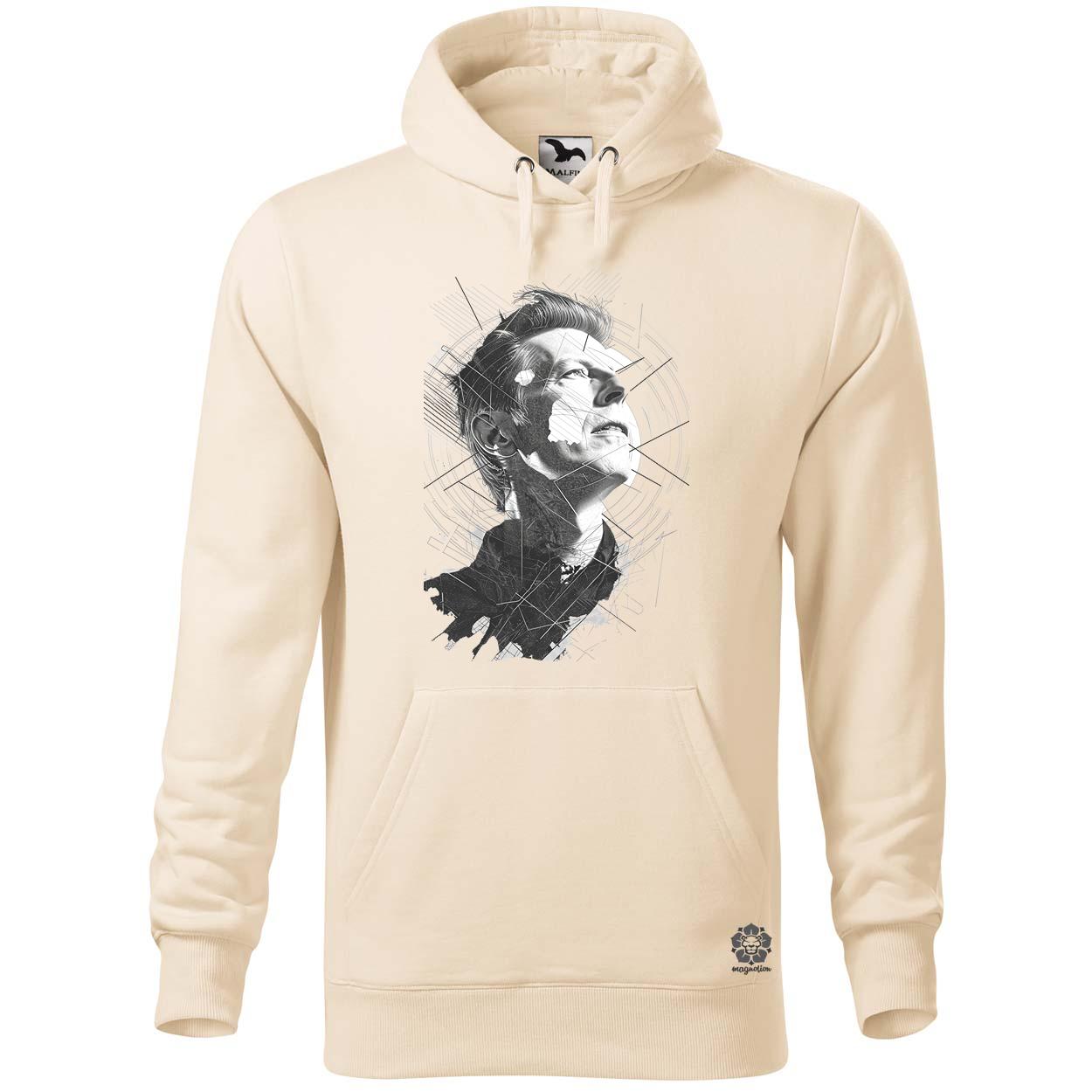 David Bowie rajz portré v1 egyedi  pulóver 