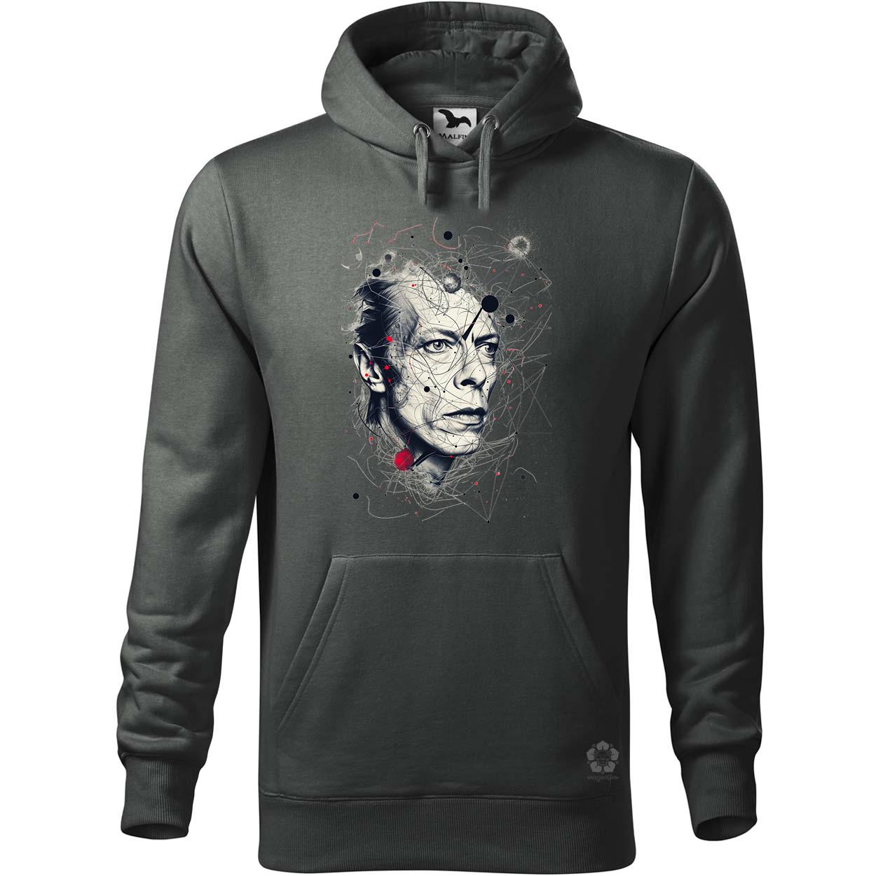 David Bowie rajz portré v2 egyedi  pulóver 