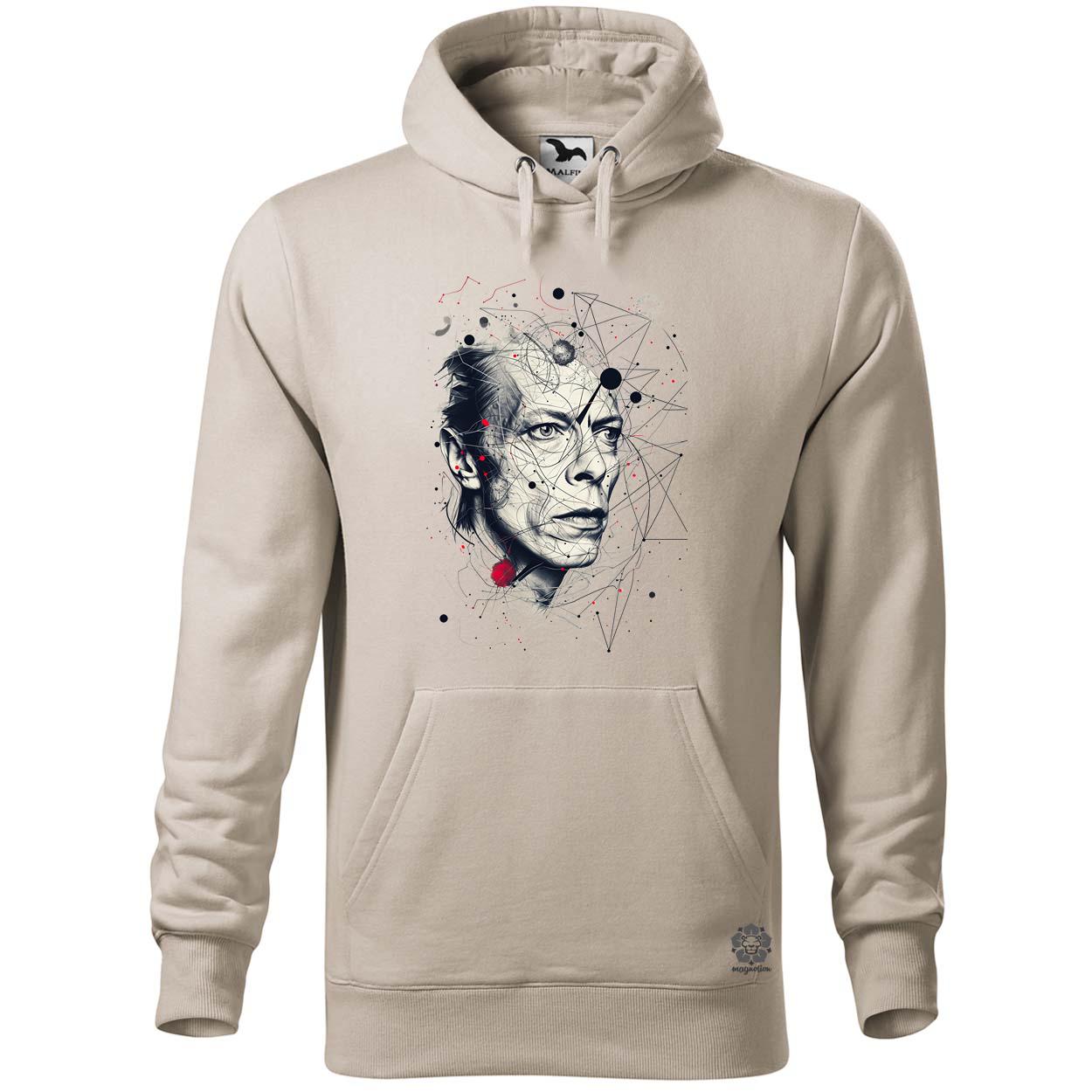 David Bowie rajz portré v2 egyedi  pulóver 