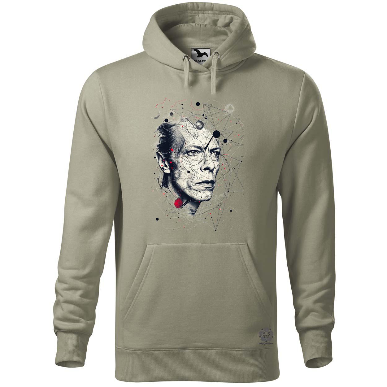 David Bowie rajz portré v2 egyedi  pulóver 