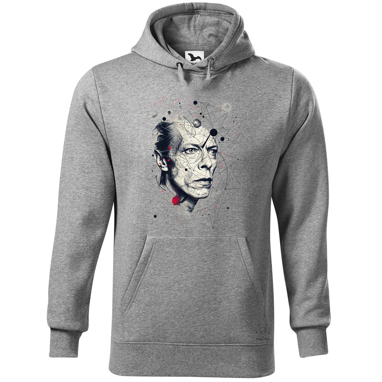 David Bowie rajz portré v2 egyedi  pulóver 