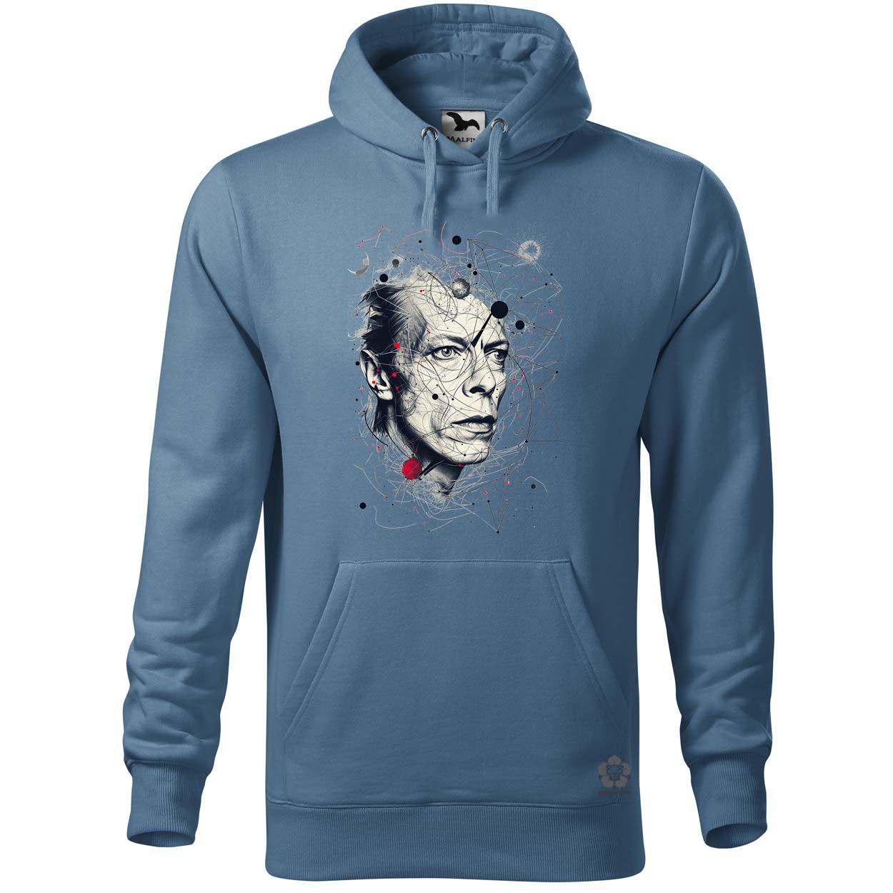 David Bowie rajz portré v2 egyedi  pulóver 