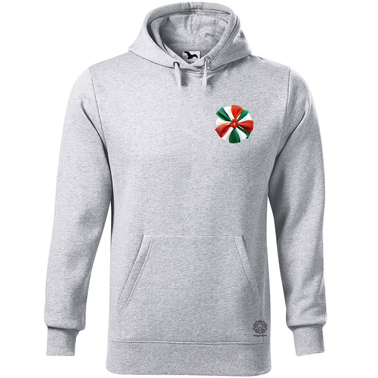 Magyar kokárda fantázia v10 zseb egyedi  pulóver 