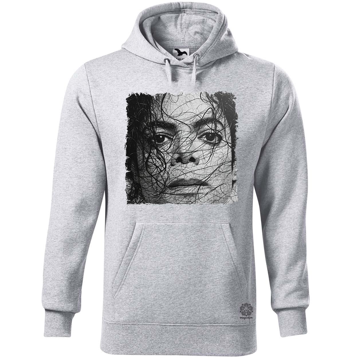 Michael Jackson rajz portré v4 egyedi  pulóver 