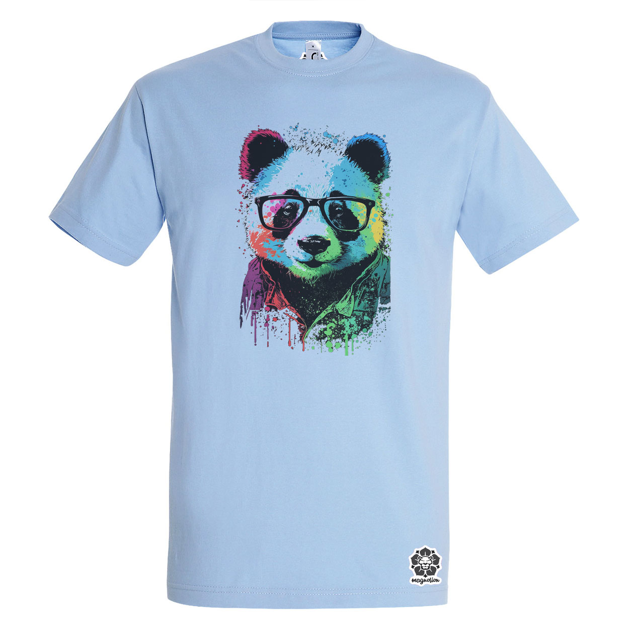 Pop art panda v1 egyedi póló 