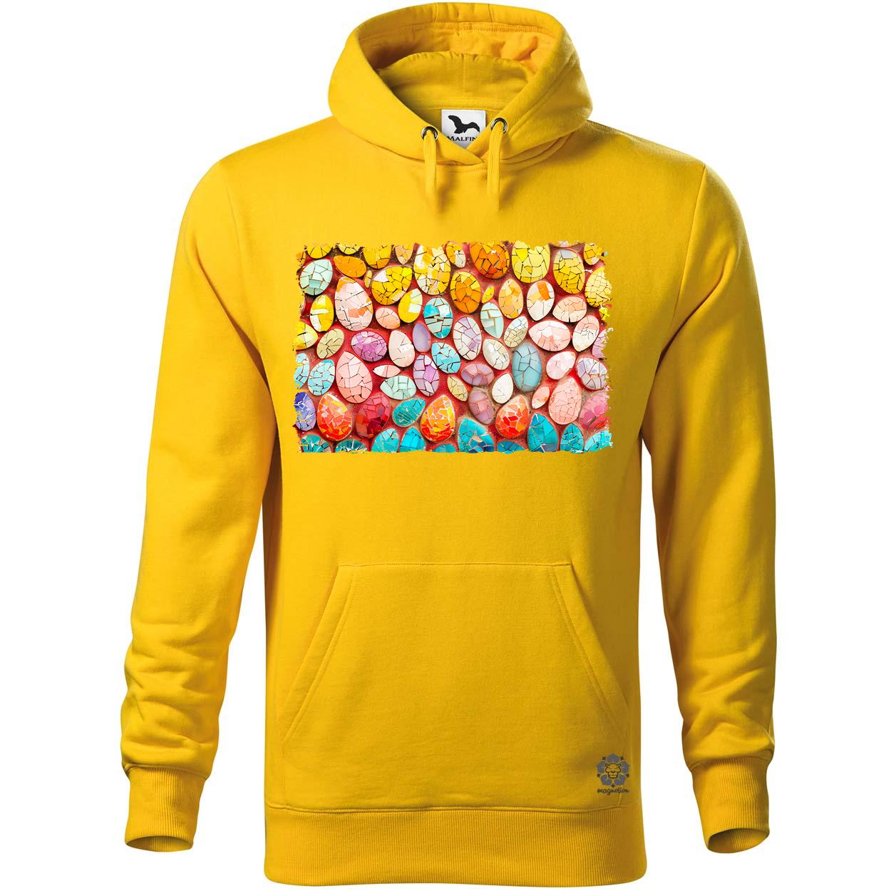 Mozaik húsvéti tojások v3 egyedi  pulóver 