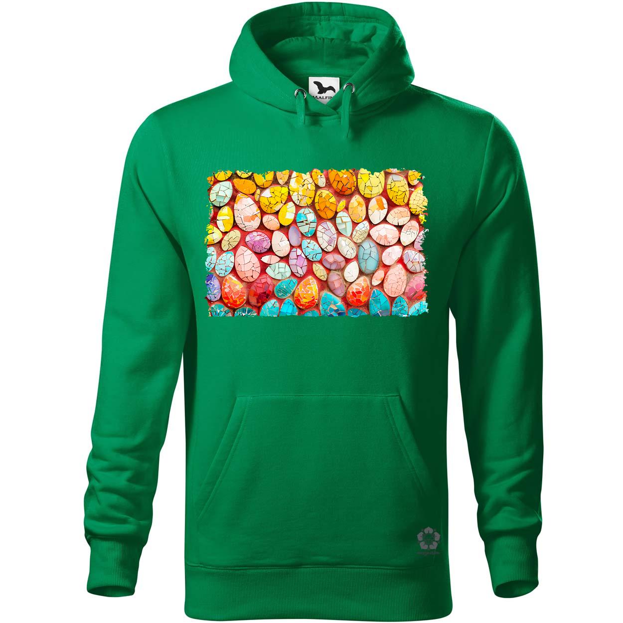 Mozaik húsvéti tojások v3 egyedi  pulóver 