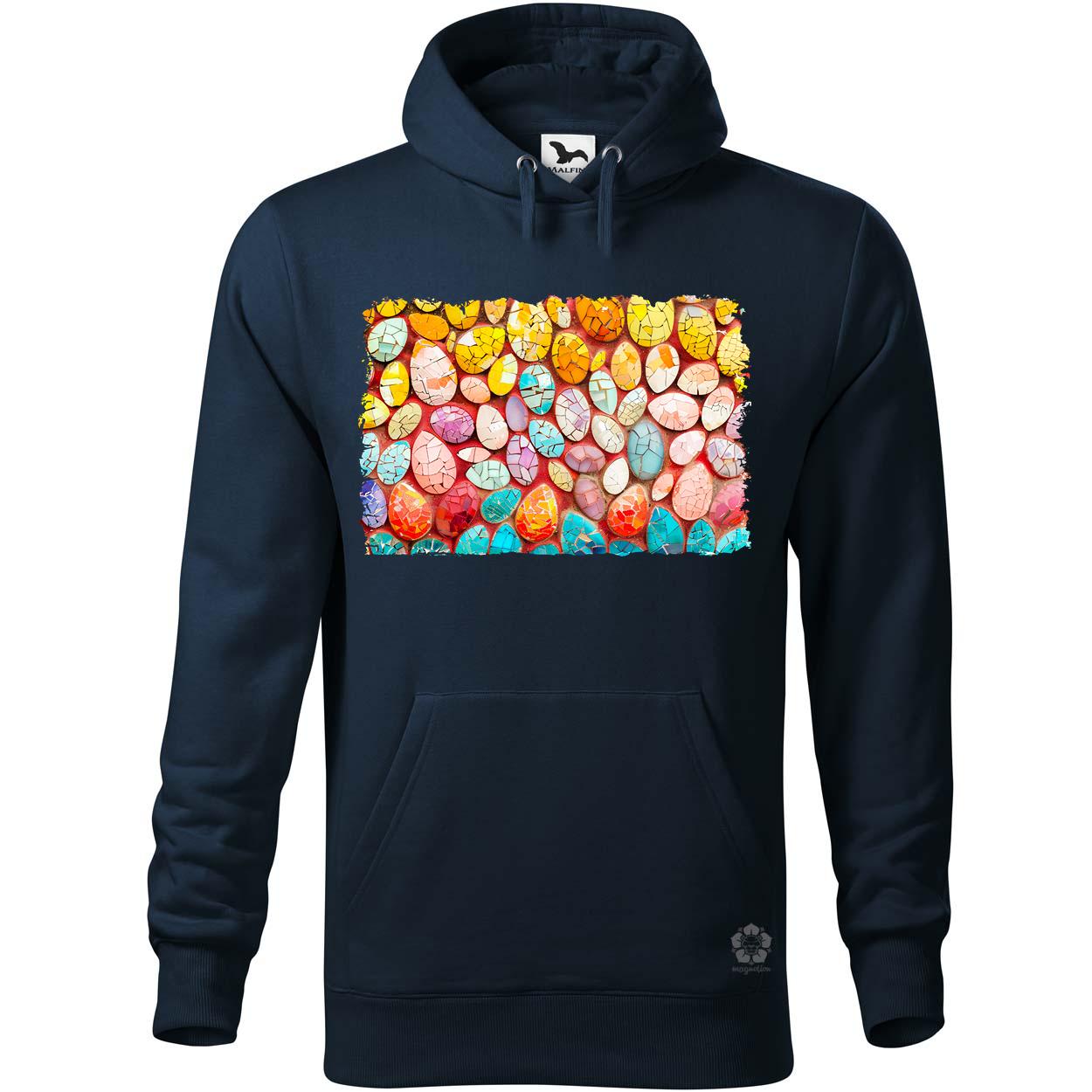 Mozaik húsvéti tojások v3 egyedi  pulóver 