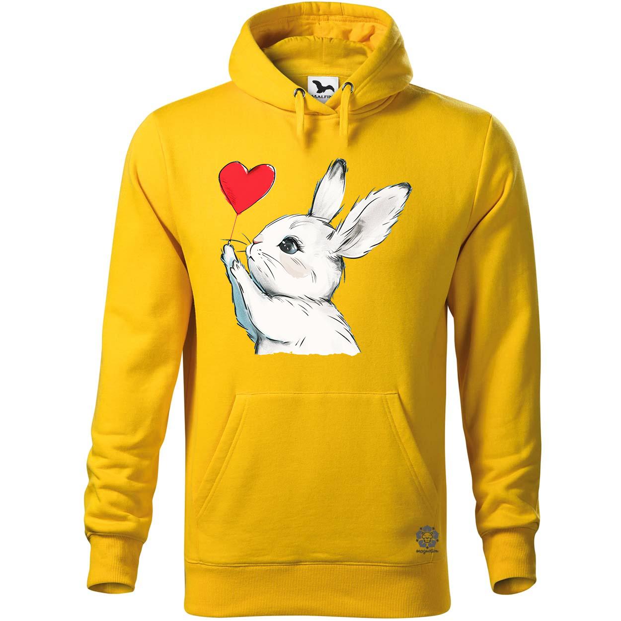 Nyuszi szíves lufival v4 egyedi  pulóver 