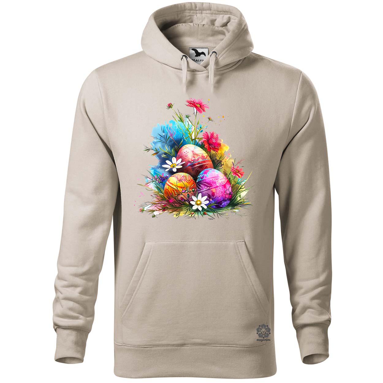 Vízfesték tojások v3 egyedi  pulóver 