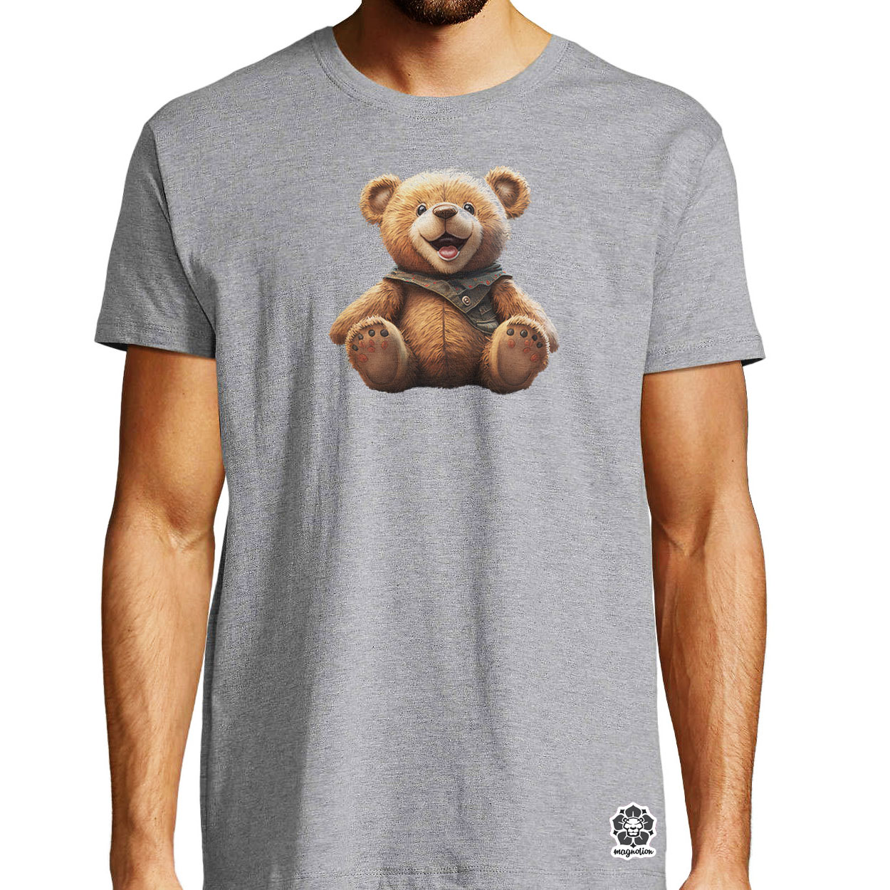 Teddy maci v2 egyedi póló 