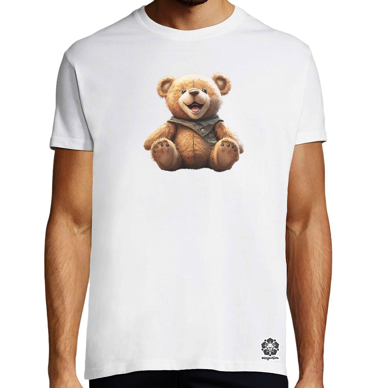 Teddy maci v2 egyedi póló 