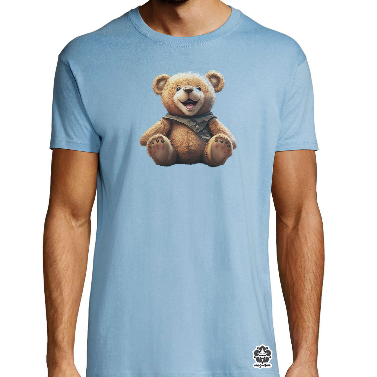Teddy maci v2 egyedi póló 