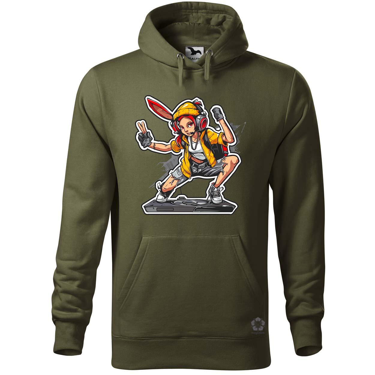 Hip Hop nyuszi v11 egyedi  pulóver 