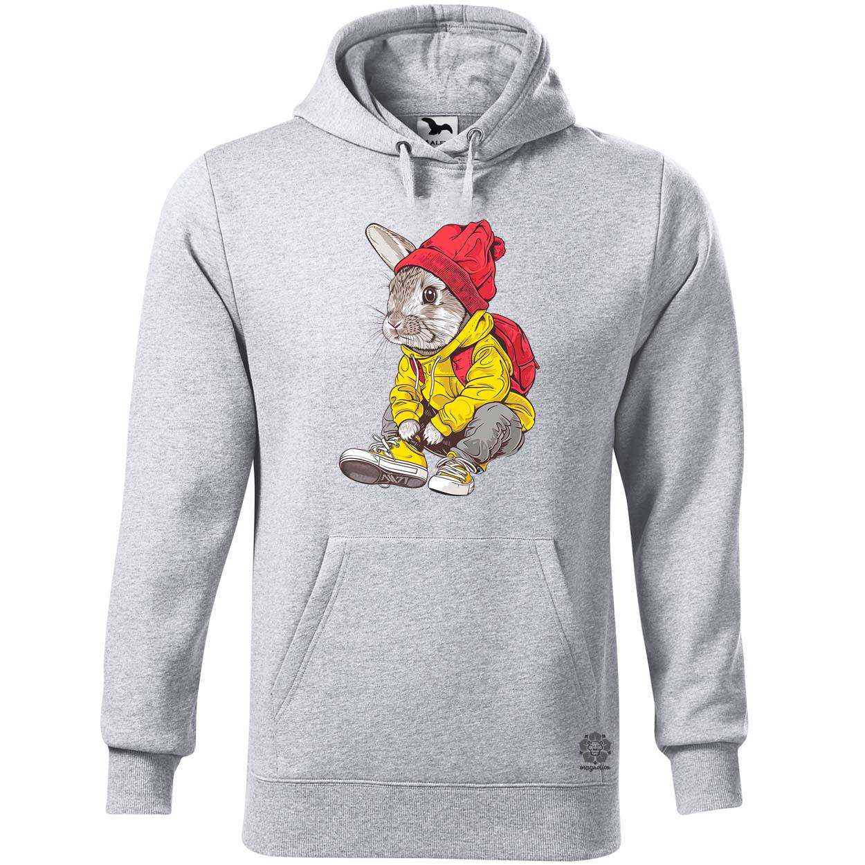 Hip Hop nyuszi v12 egyedi  pulóver 