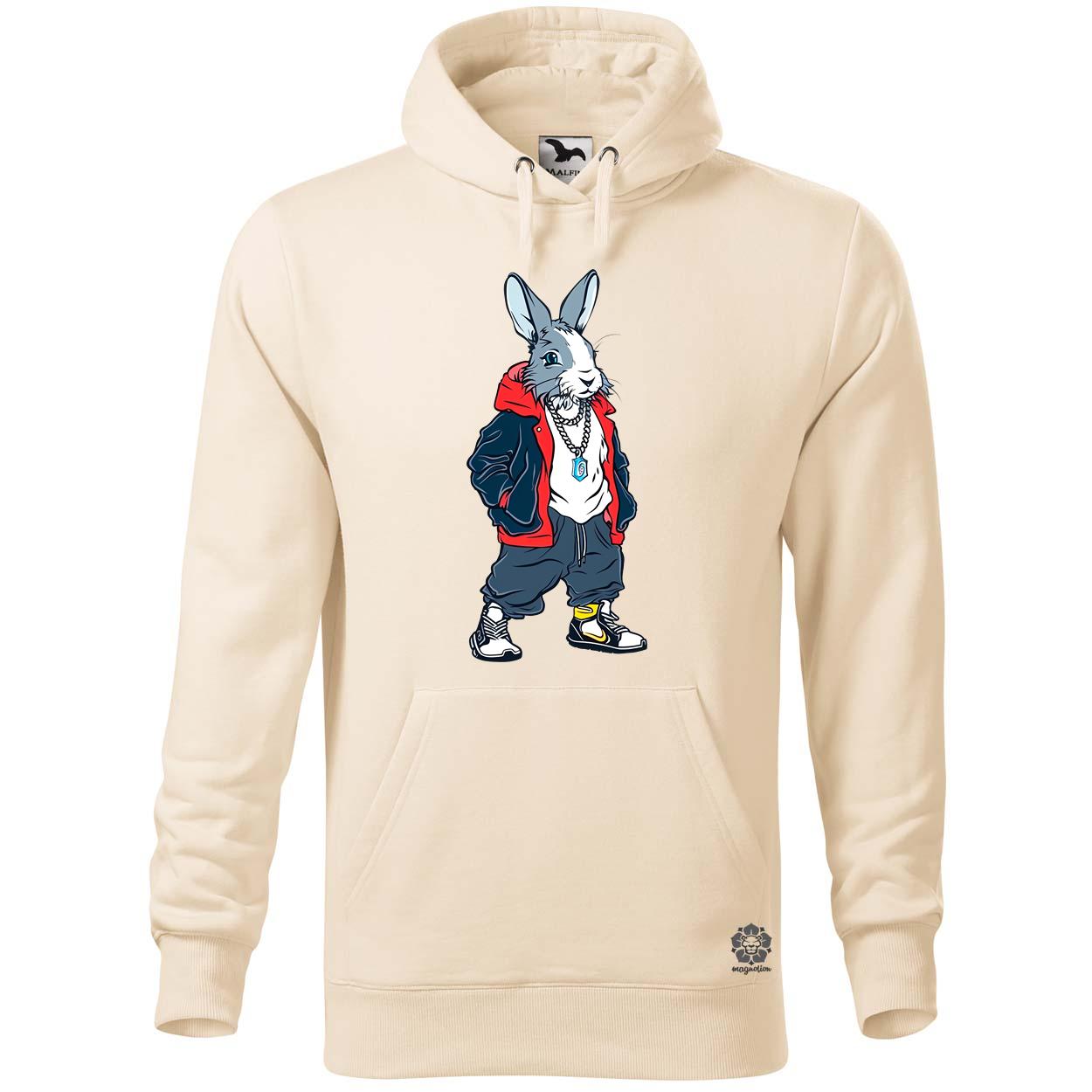 Hip Hop nyuszi v15 egyedi  pulóver 