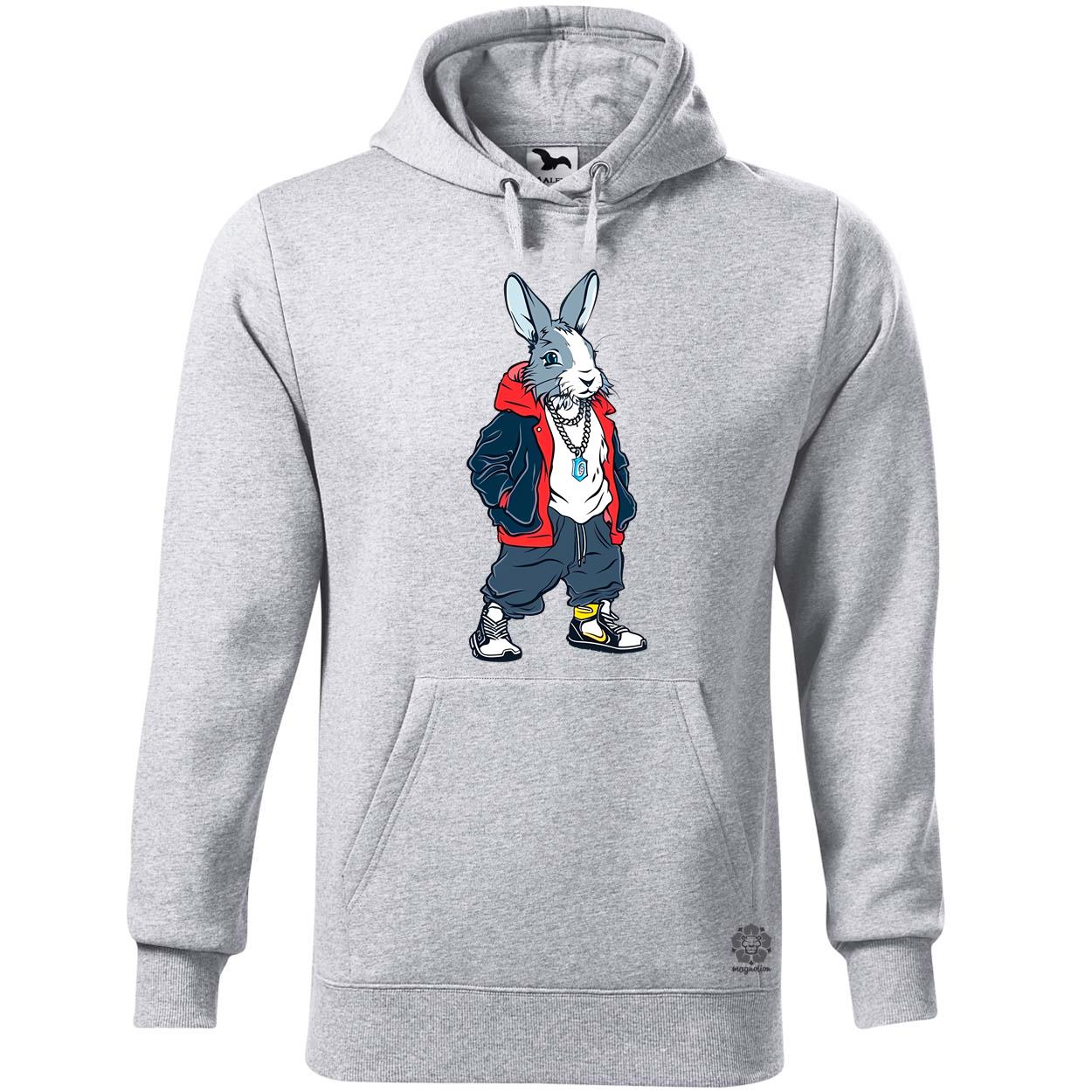 Hip Hop nyuszi v15 egyedi  pulóver 
