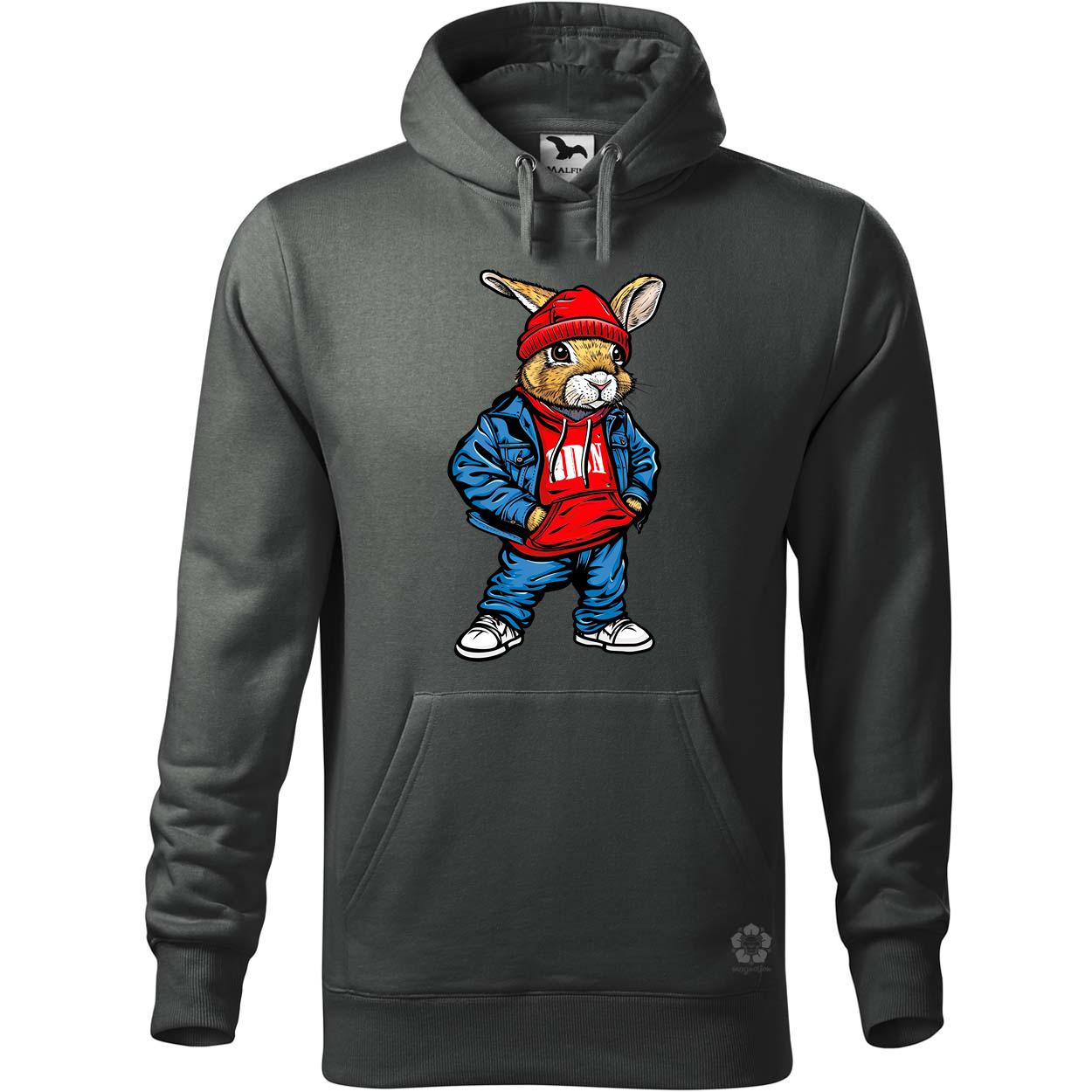 Hip Hop nyuszi v16 egyedi  pulóver 