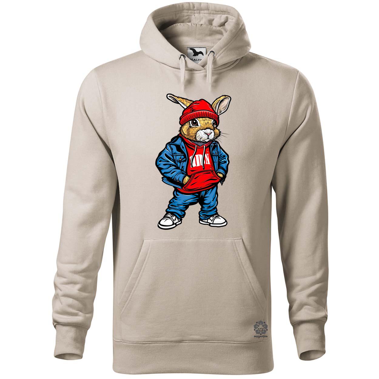 Hip Hop nyuszi v16 egyedi  pulóver 