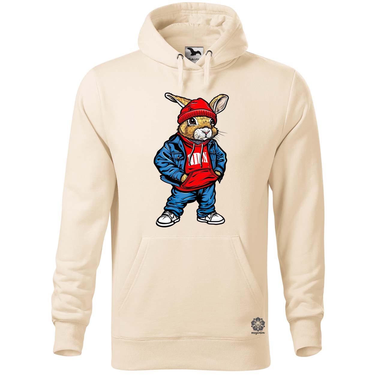 Hip Hop nyuszi v16 egyedi  pulóver 