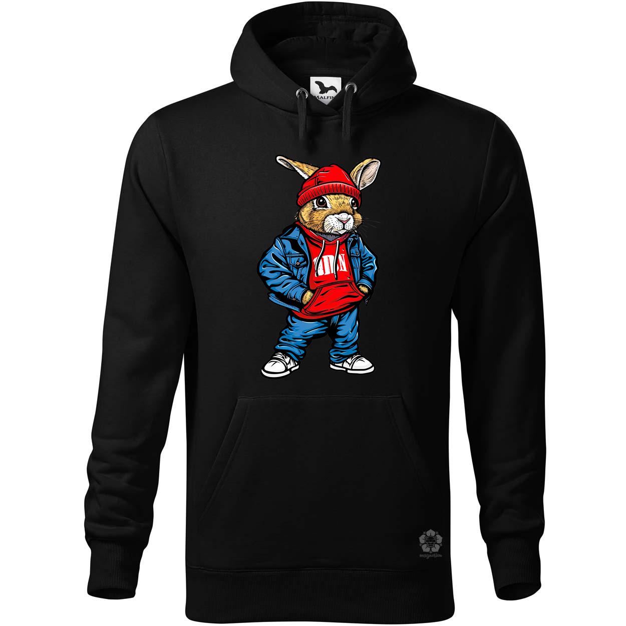 Hip Hop nyuszi v16 egyedi  pulóver 