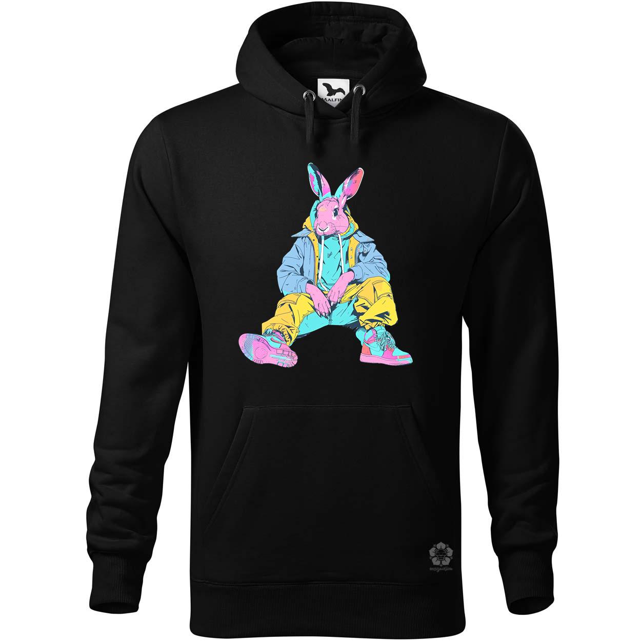 Hip Hop nyuszi v17 egyedi  pulóver 