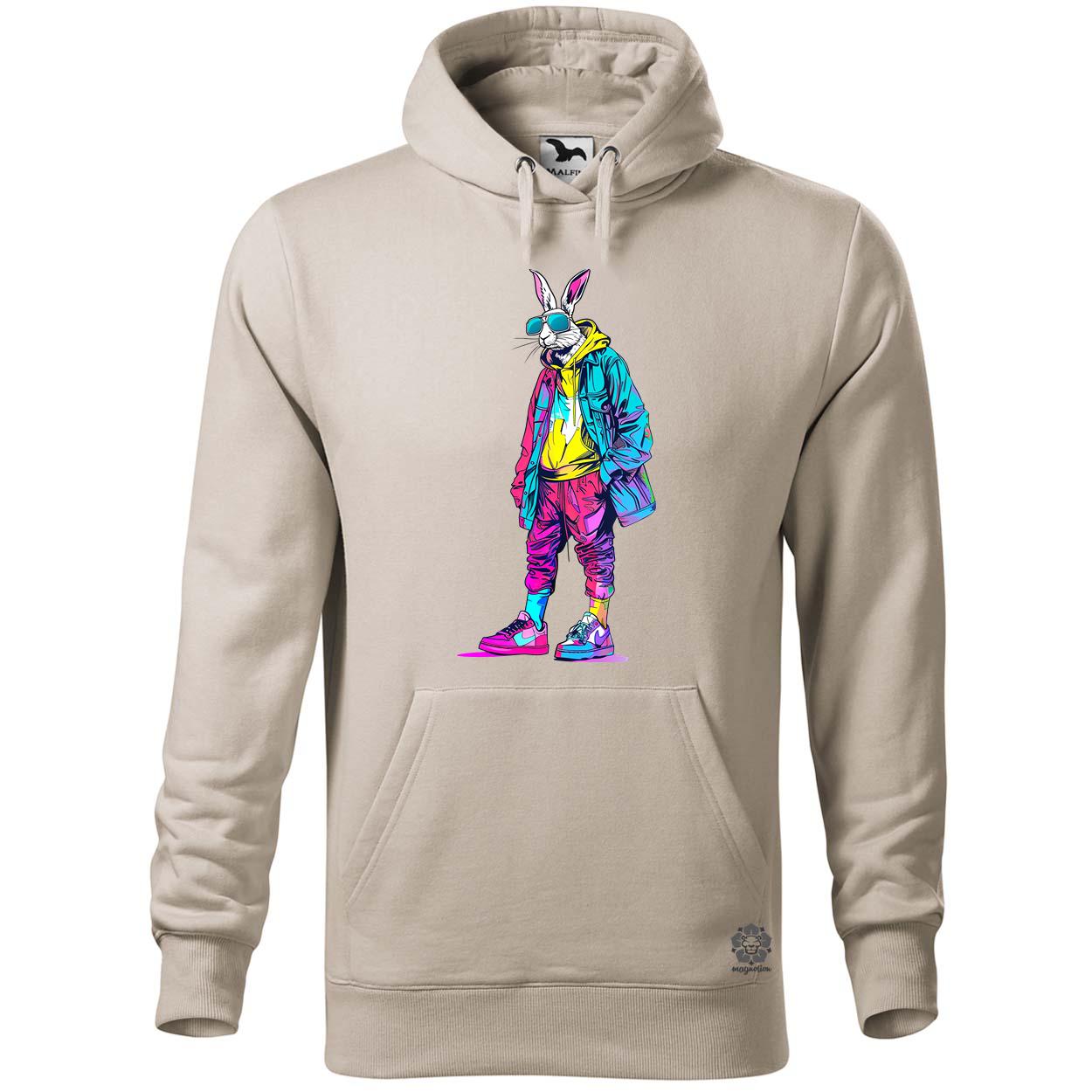 Hip Hop nyuszi v18 egyedi  pulóver 